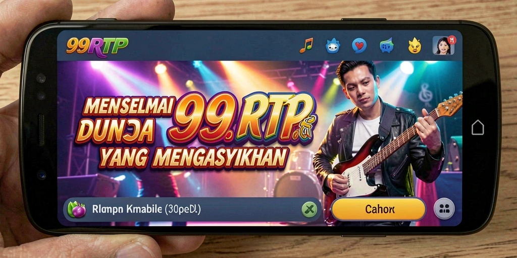 Gameplay seru di 99RTP dengan interaksi musik penuh warna.