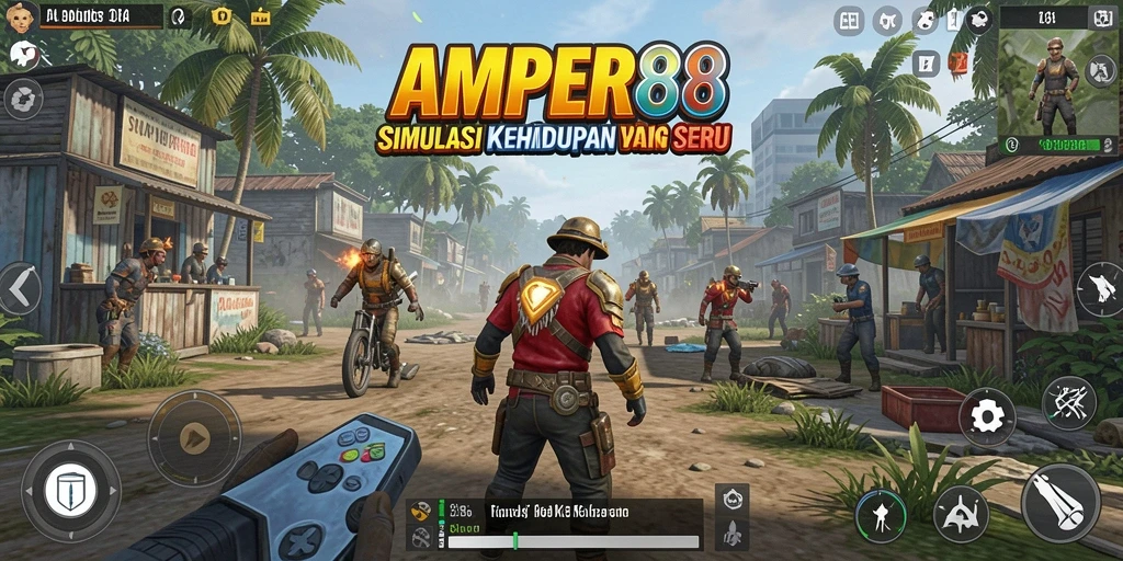 Gameplay menarik AMPER88 di dunia simulasi kehidupan.