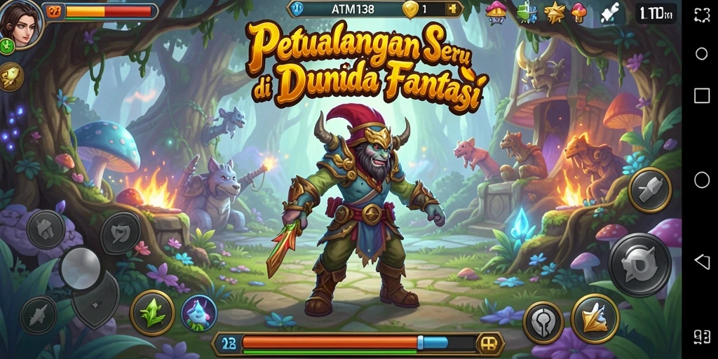 Gameplay ATM138 yang menarik dan seru di dunia petualangan.
