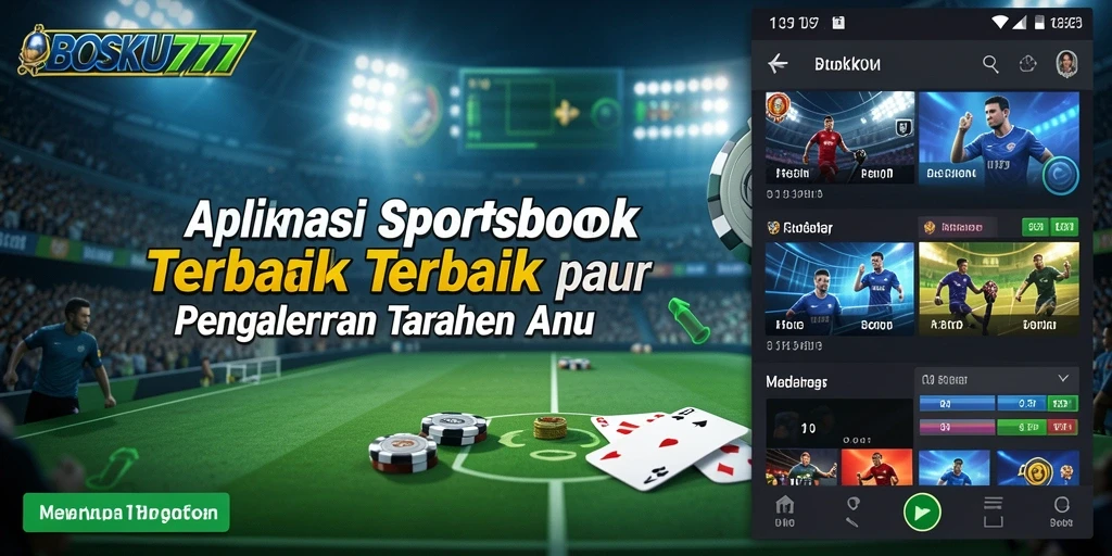 Tampilan utama gameplay <strong>BOSKU777</strong> yang menampilkan berbagai opsi taruhan olahraga.