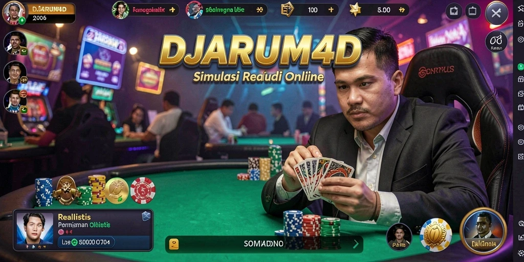 Tampilan gameplay DJARUM4D yang mendebarkan dan interaktif.