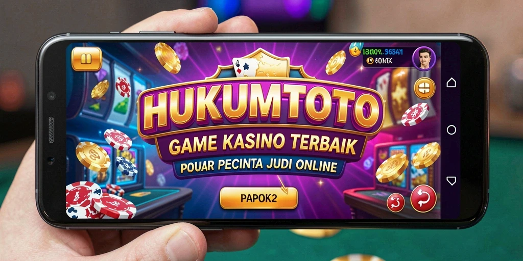Screenshot gameplay HUKUMTOTO menunjukkan suasana kasino yang sangat mendebarkan.