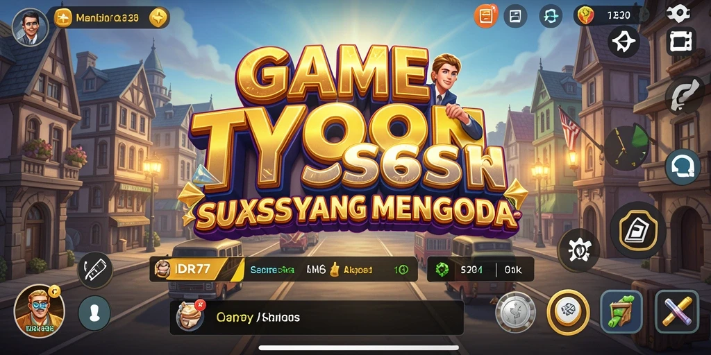 Tampilan menarik dari gameplay Tycoon yang penuh strategi.
