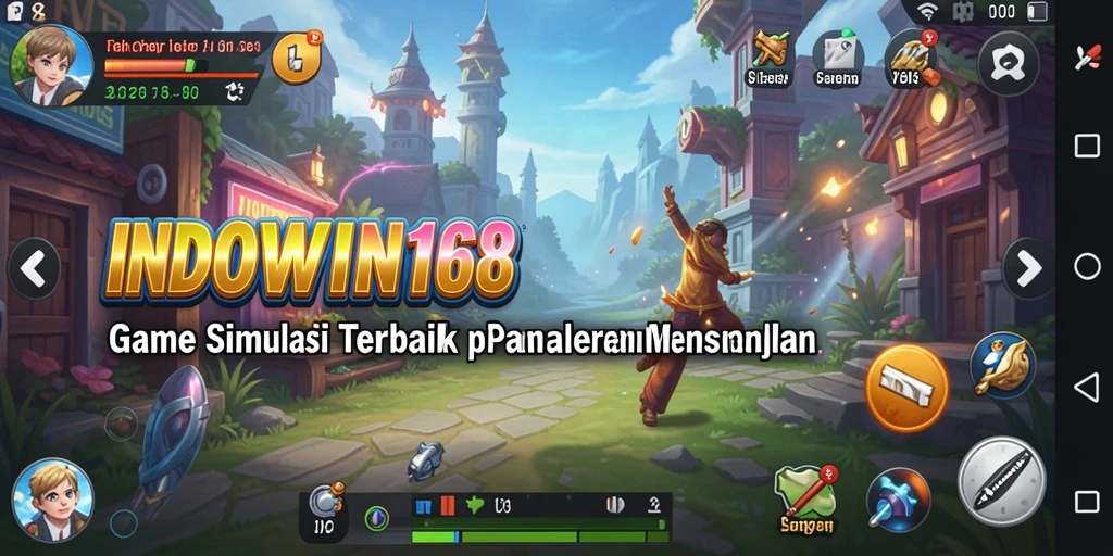 Tampilan gameplay <strong>INDOWIN168</strong> dengan grafis realistis dan gameplay menarik.