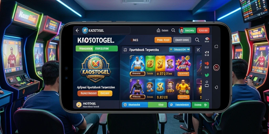 Screenshot KAOSTOGEL menampilkan tampilan antarmuka taruhan olahraga yang menarik.