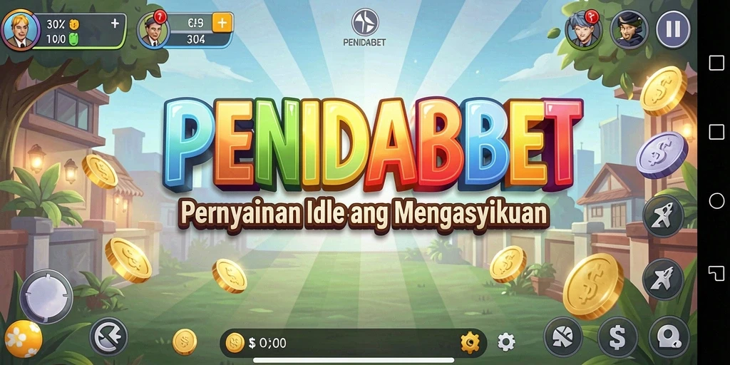 Screenshot gameplay PENIDABET yang menampilkan aksi karakter Idle.