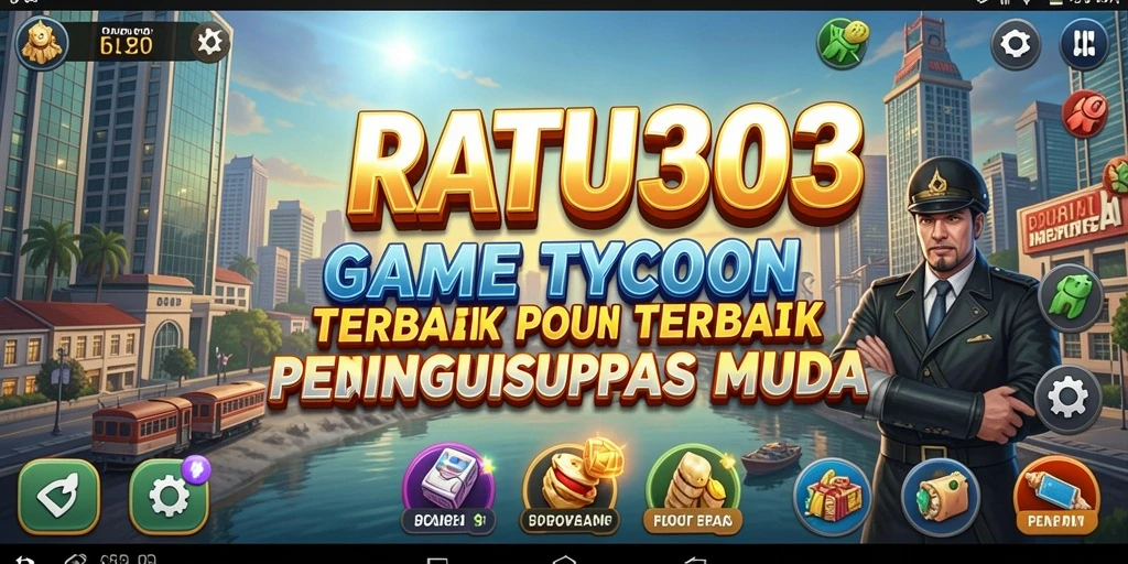 Tampilan gameplay menarik dari RATU303 yang menghadirkan pengalaman Tycoon.