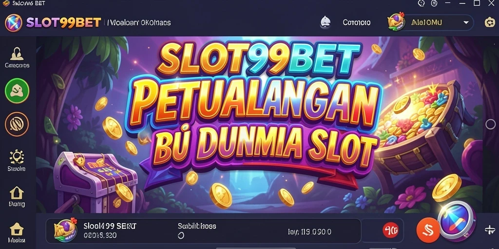 Tampilan gameplay SLOT99BET yang seru dan penuh warna